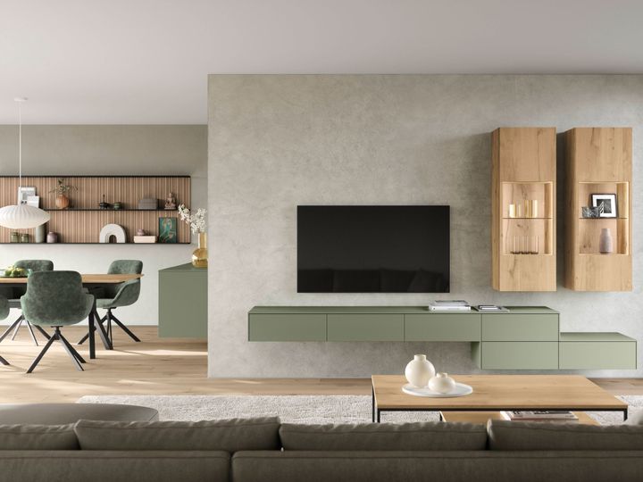 Küche und Esszimmer