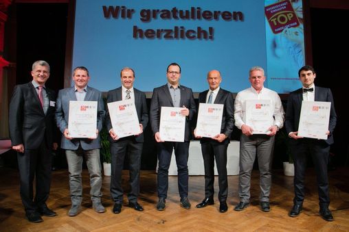 Link zur Seite Top - Handelszertifikat - Verleihung